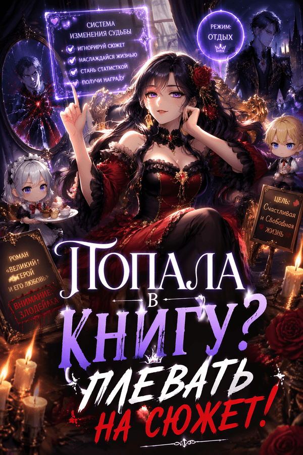 Попала в книгу? Плевать на сюжет!