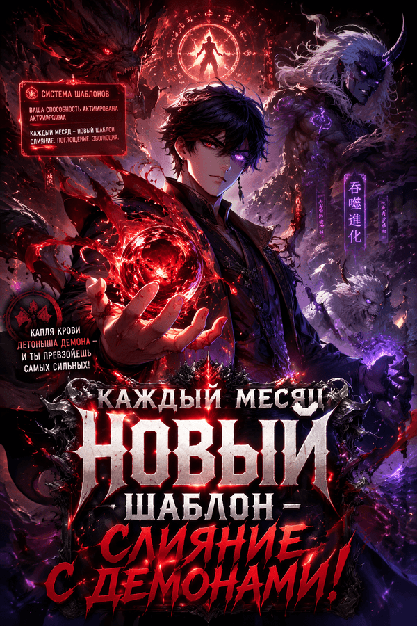 Каждый месяц новый шаблон — слияние с демонами!