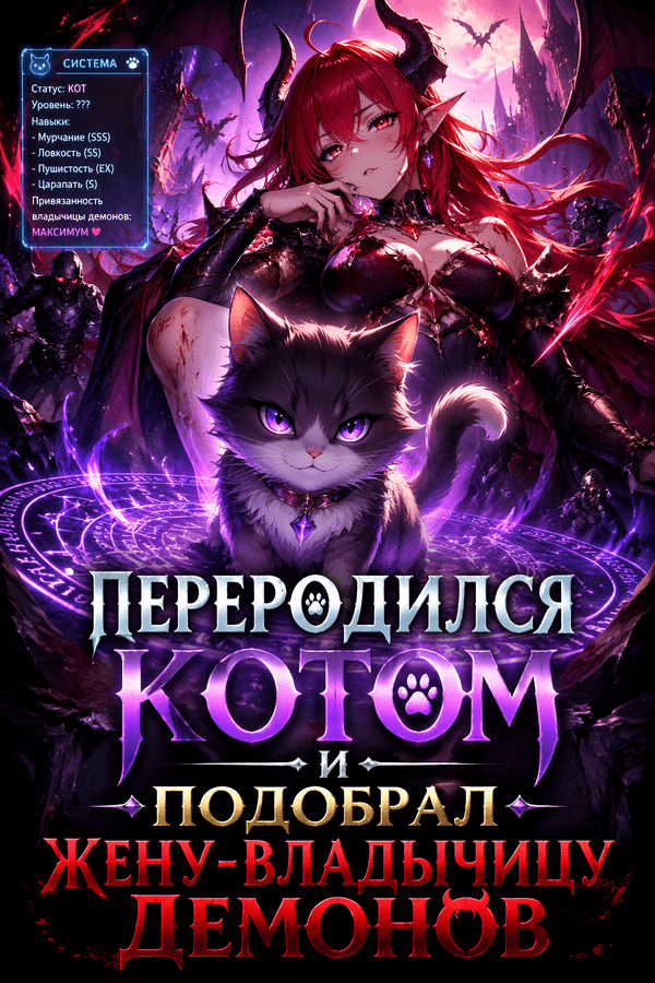 Переродился котом и подобрал жену-владычицу демонов
