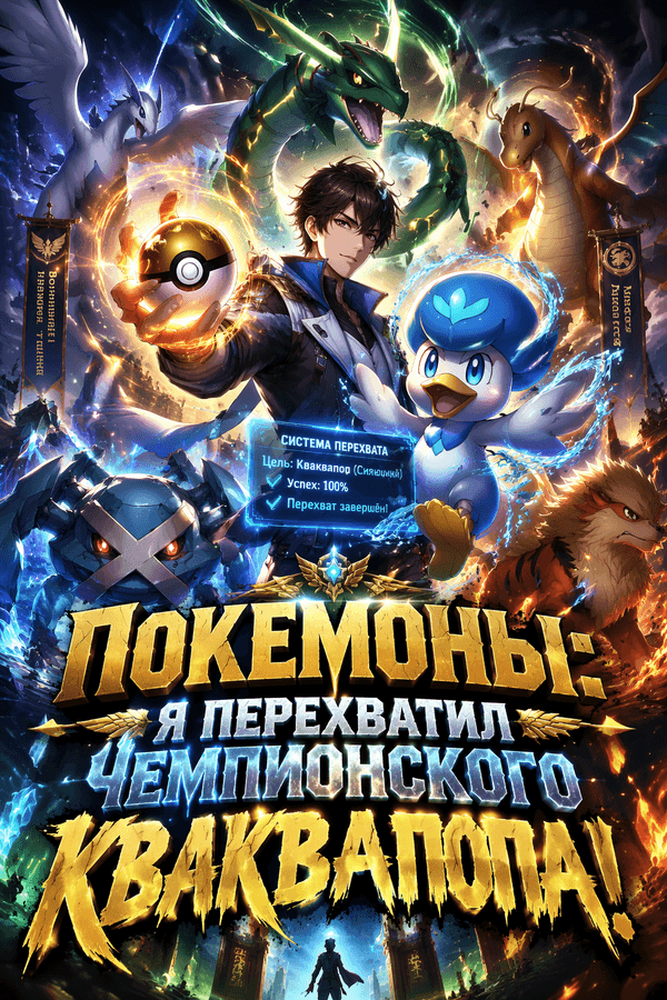 Покемоны: Я перехватил чемпионского Кваквапопа!