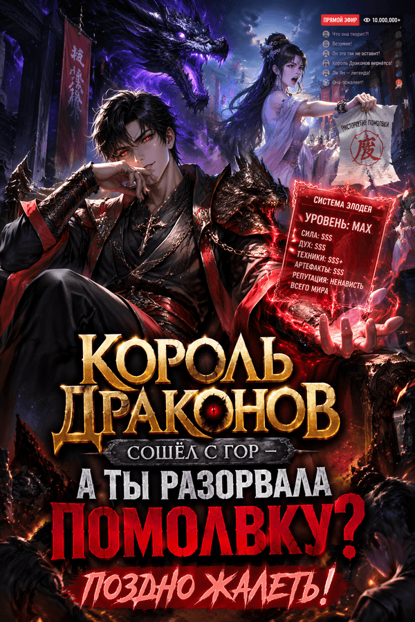 Король Драконов сошёл с гор — а ты разорвала помолвку? Поздно жалеть!