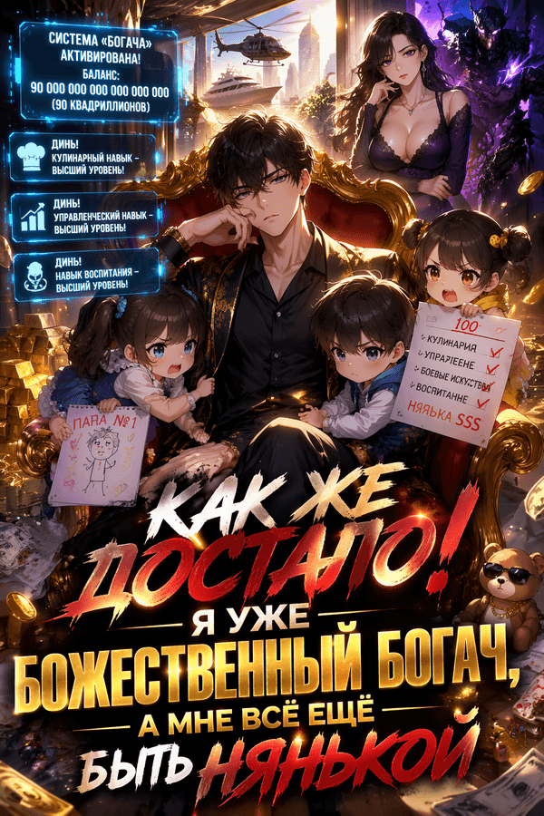 Как же достало! Я уже божественный богач, а мне всё ещё быть нянькой