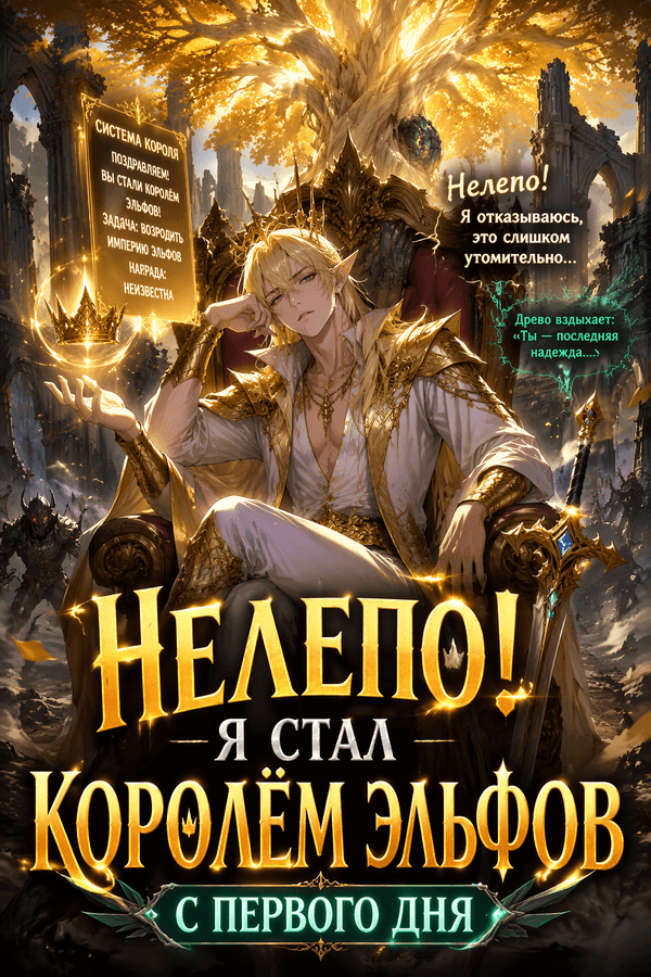 Нелепо! Я стал королём эльфов с первого дня