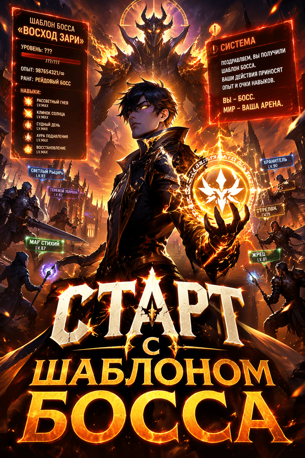 Старт с шаблоном босса