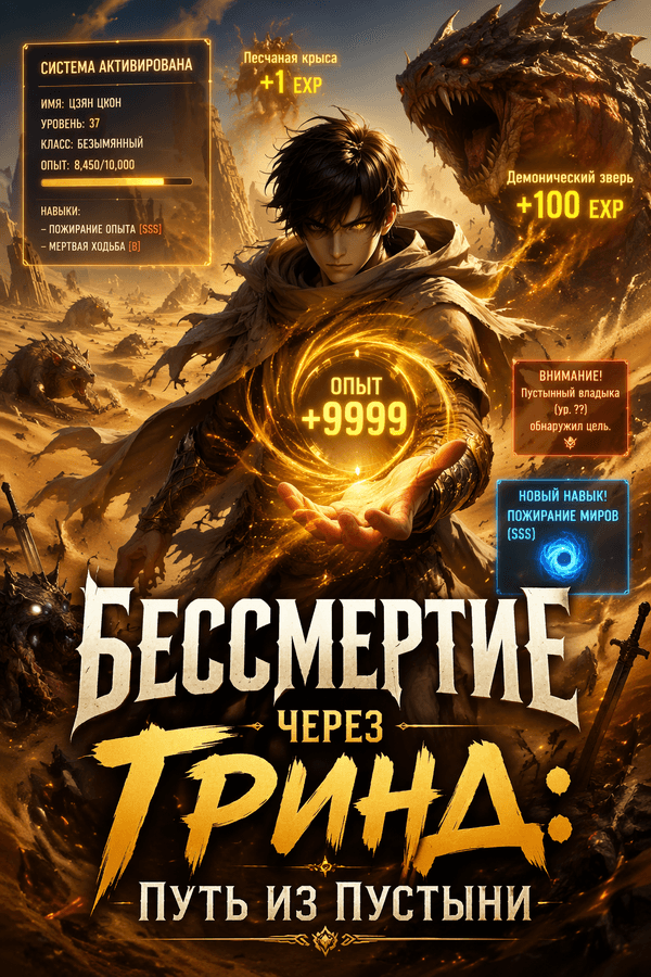 Бессмертие через гринд: путь из пустыни