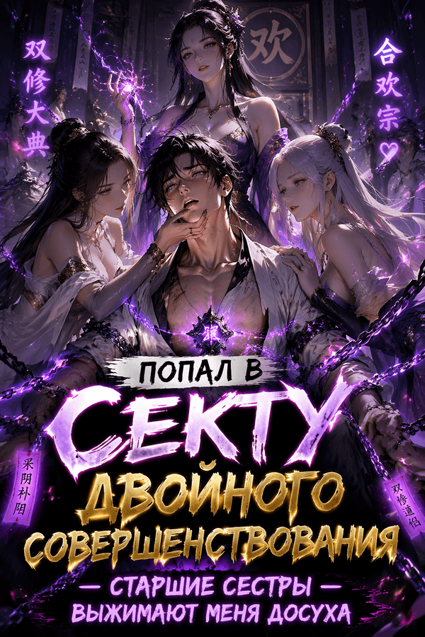 Попал в Секту Двойного Совершенствования — старшие сестры выжимают меня досуха