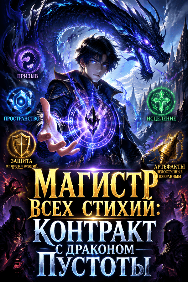 Магистр всех стихий: Контракт с Драконом Пустоты