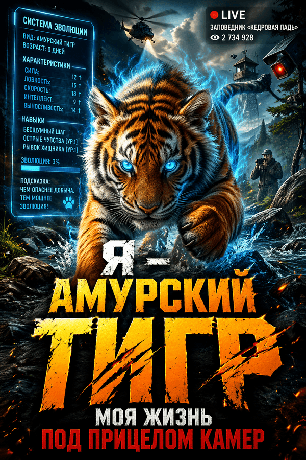 Я — амурский тигр: Моя жизнь под прицелом камер