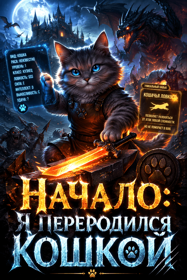 Начало: Я переродился кошкой