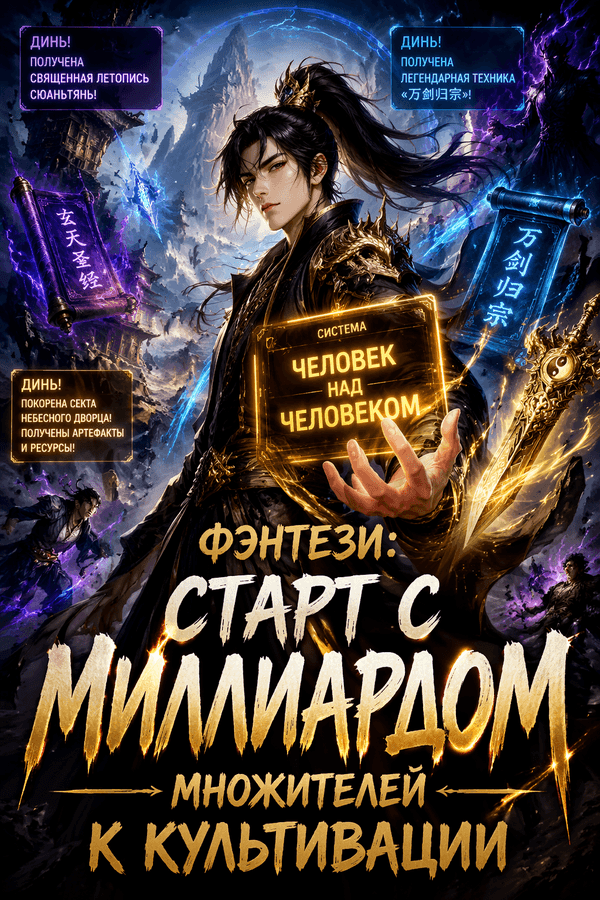 Фэнтези: Старт с миллиардом множителей к культивации