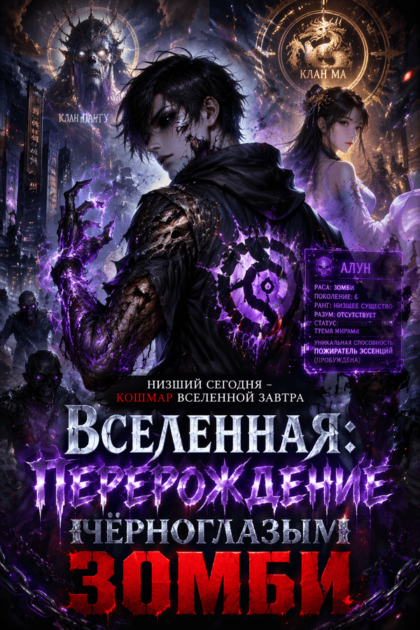 Вселенная: Перерождение чёрноглазым зомби