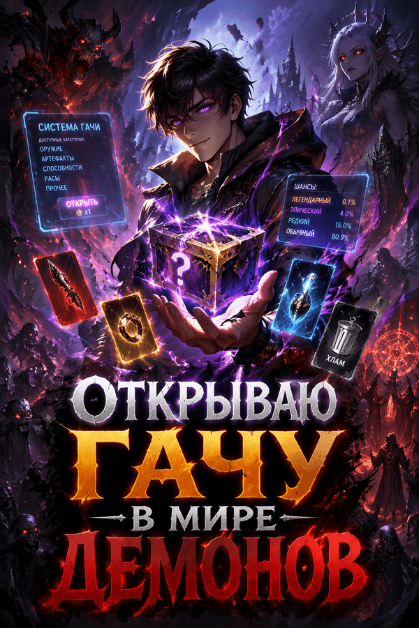 Открываю гачу в мире демонов