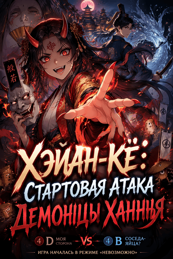 Хэйан-кё: Стартовая атака демоницы Ханнья