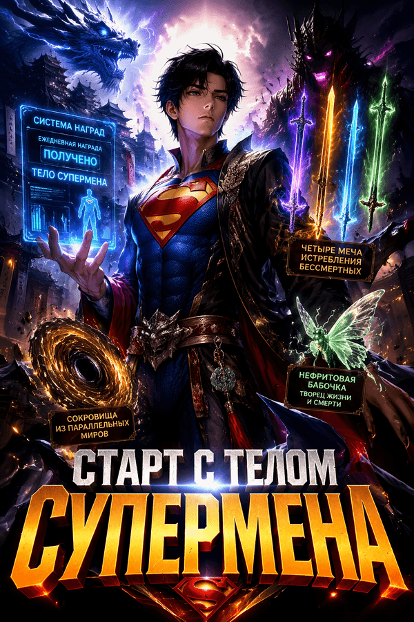 Старт с телом Супермена