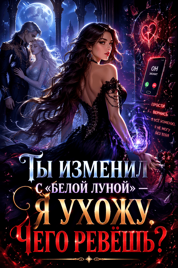 Ты изменил с «белой луной» — я ухожу. Чего ревёшь?