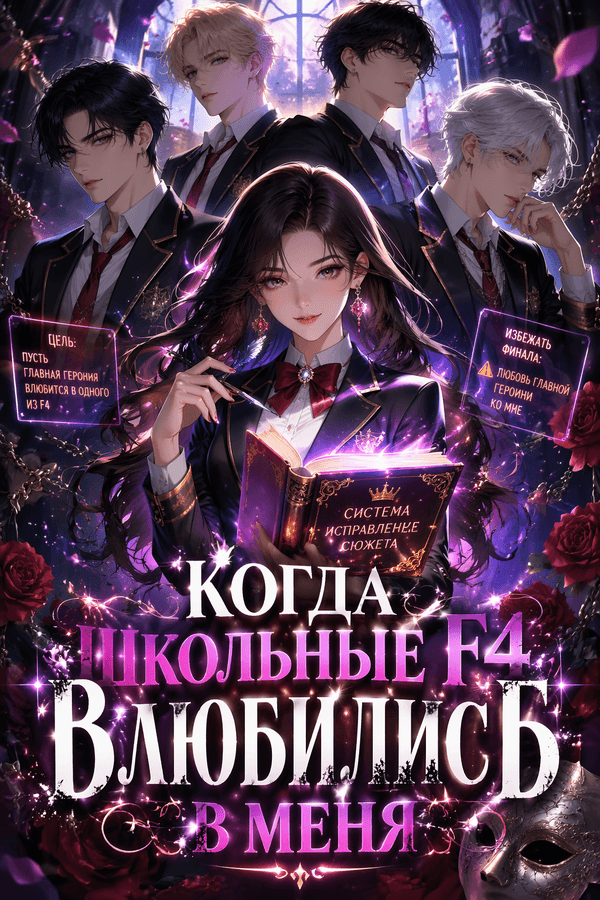Когда школьные F4 влюбились в меня