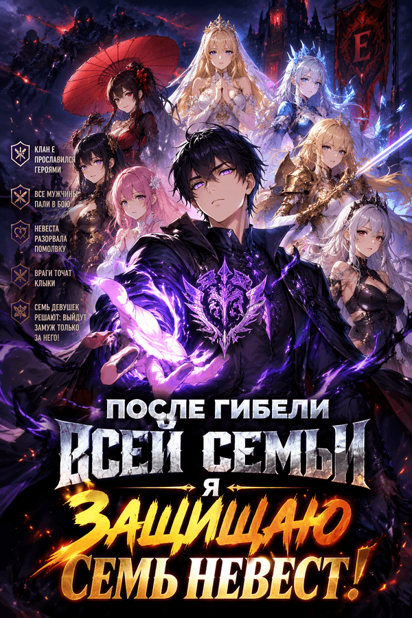 После гибели всей семьи я защищаю семь невест!
