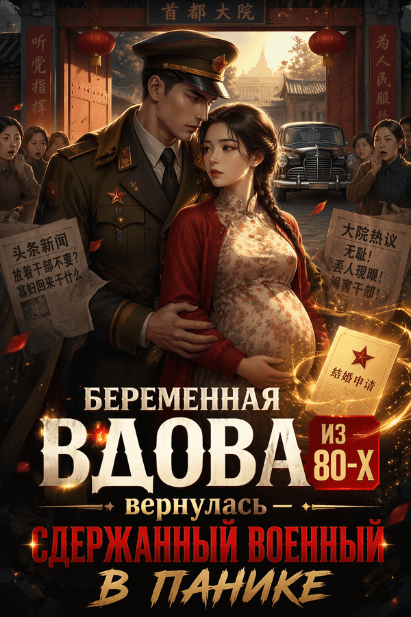 Беременная вдова из 80-х вернулась — сдержанный военный в панике