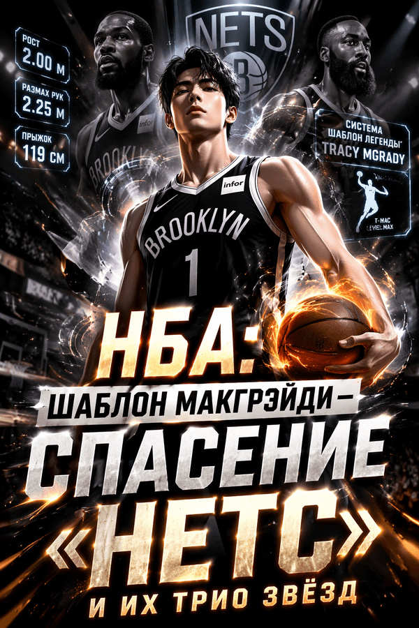 НБА: Шаблон Макгрэйди — спасение «Нетс» и их трио звёзд