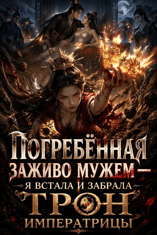 Погребённая заживо мужем — я встала и забрала трон императрицы