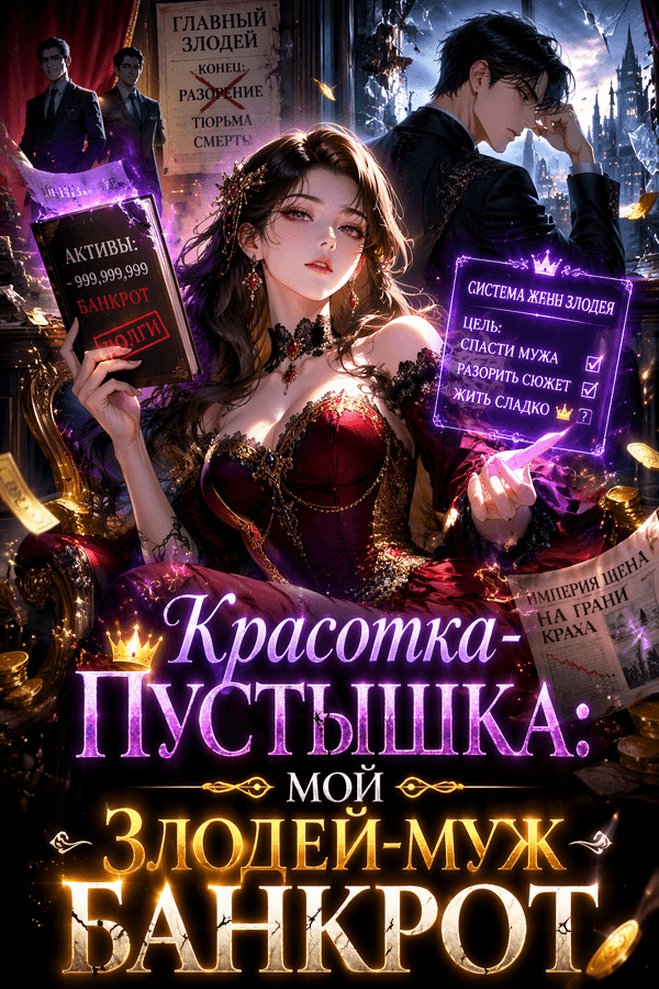 Красотка-пустышка: мой злодей-муж банкрот