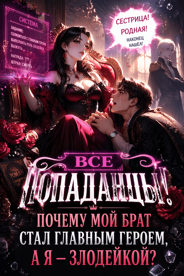 Все попаданцы! Почему мой брат стал главным героем, а я — злодейкой?
