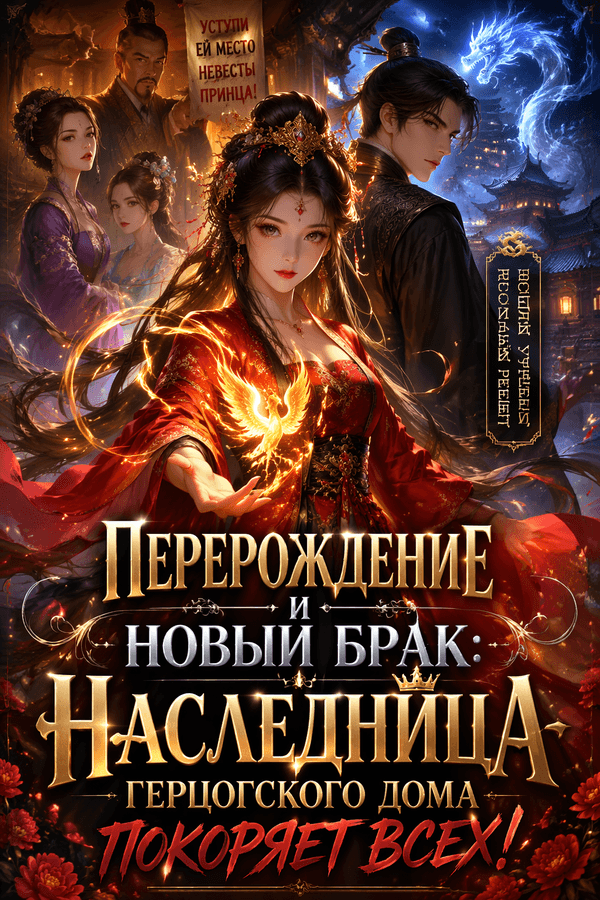 Перерождение и новый брак: Наследница герцогского дома покоряет всех!