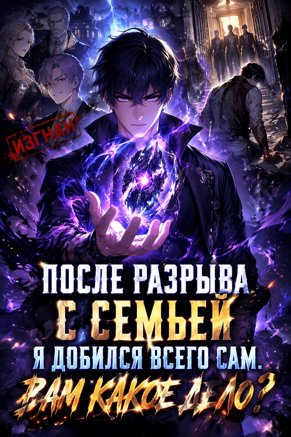 После разрыва с семьей я добился всего сам. Вам какое дело?