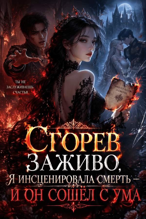 Сгорев заживо, я инсценировала смерть — и он сошёл с ума