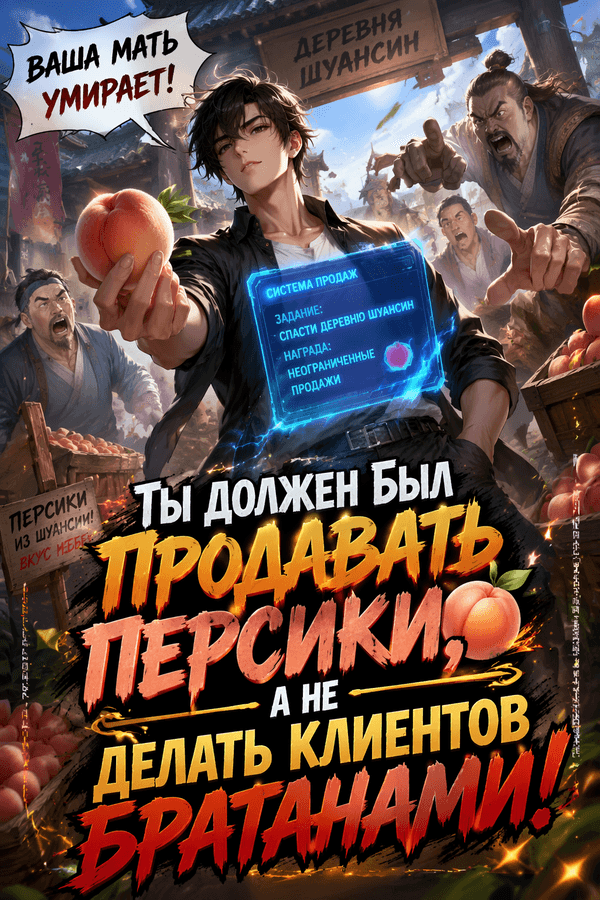 Ты должен был продавать персики, а не делать клиентов братанами!