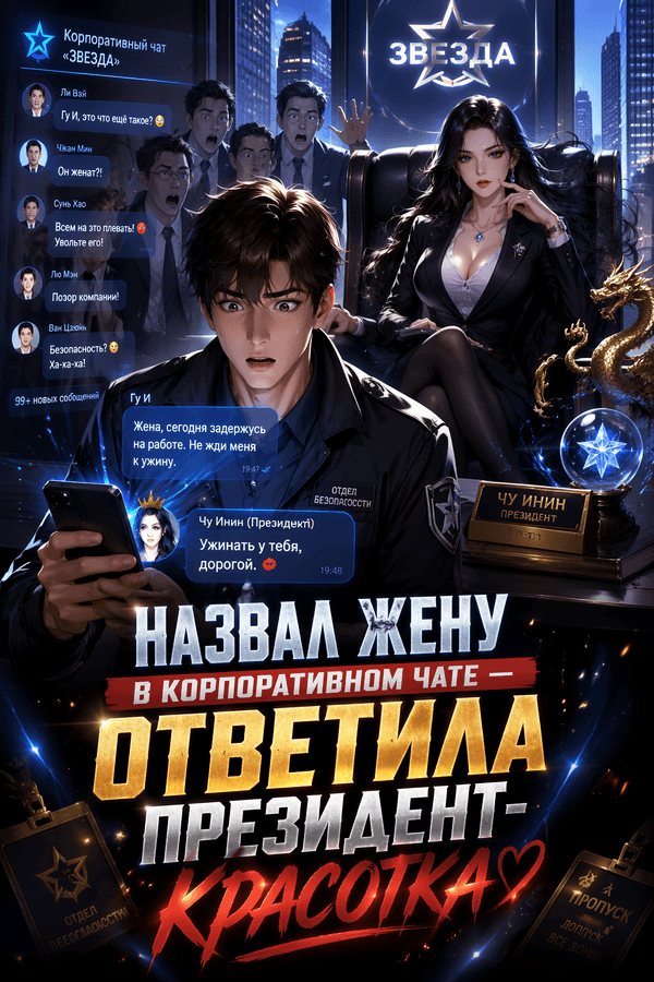 Назвал жену в корпоративном чате — ответила президент-красотка