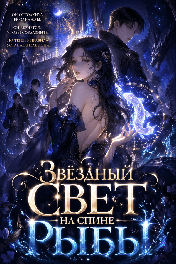 Звёздный свет на спине рыбы