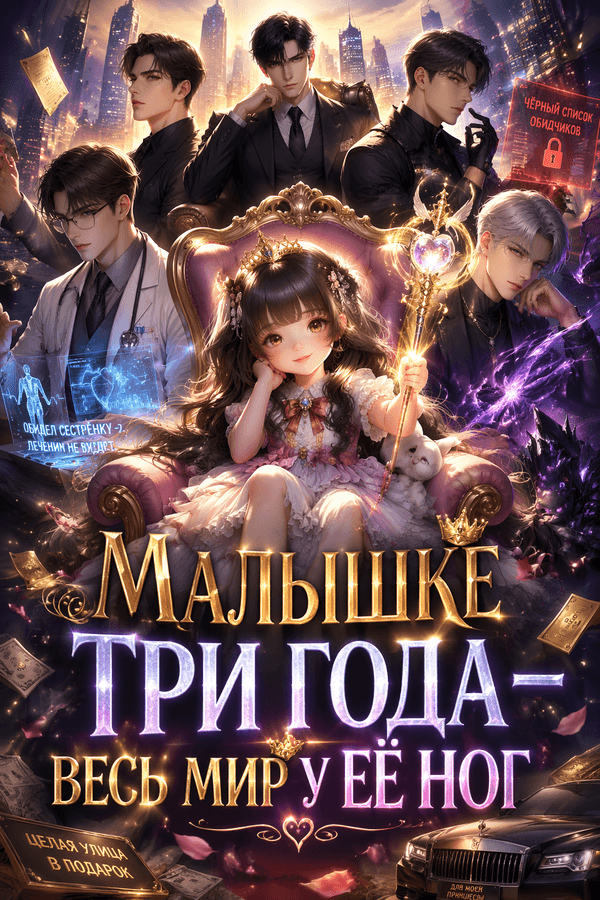 Малышке три года — весь мир у её ног