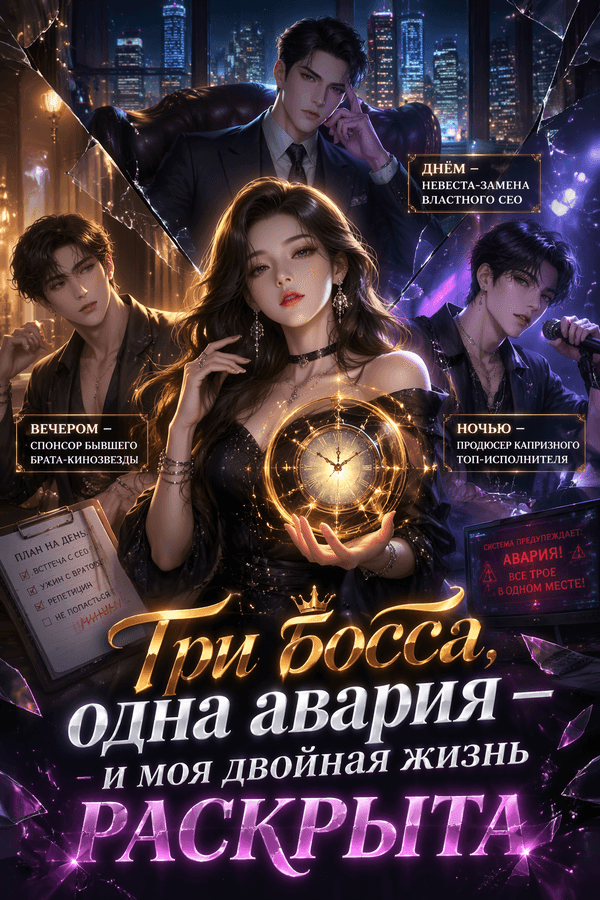 Три босса, одна авария — и моя двойная жизнь раскрыта