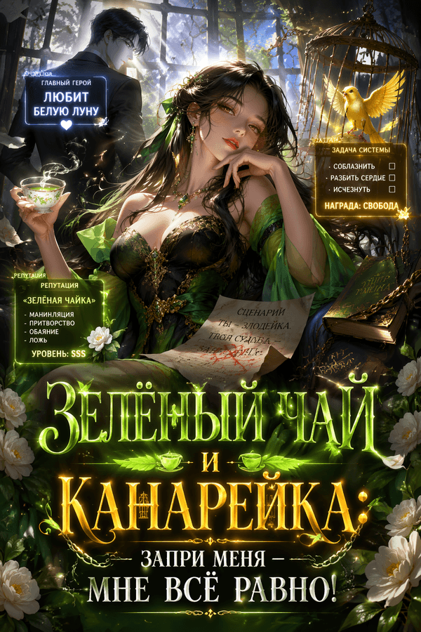 Зелёный чай и канарейка: Запри меня — мне всё равно!