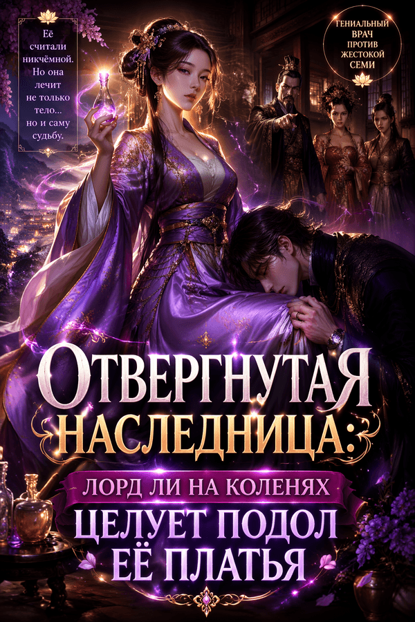 Отвергнутая наследница: лорд Ли на коленях целует подол её платья