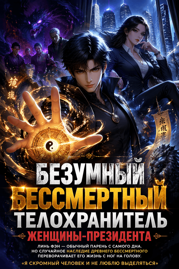 Безумный бессмертный телохранитель женщины-президента