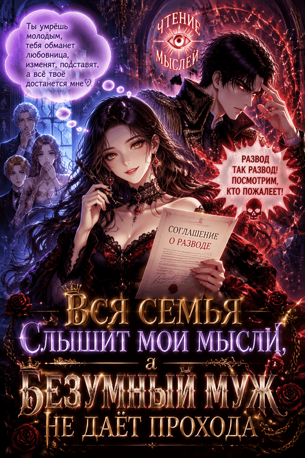 Вся семья слышит мои мысли, а безумный муж не даёт прохода