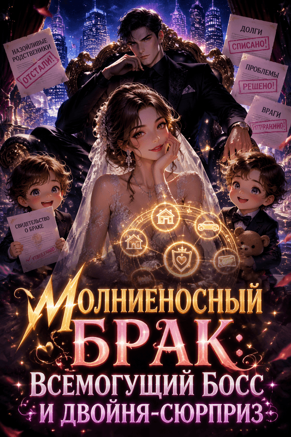 Молниеносный брак: Всемогущий босс и двойня-сюрприз