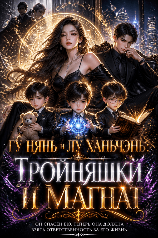 Гу Нянь и Лу Ханьчэнь: Тройняшки и магнат