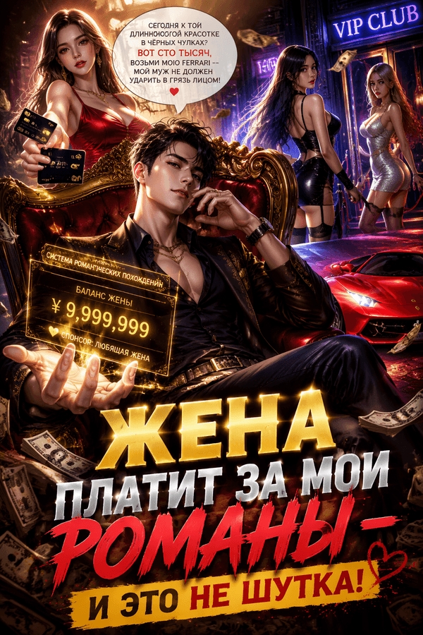 Жена платит за мои романы — и это не шутка!