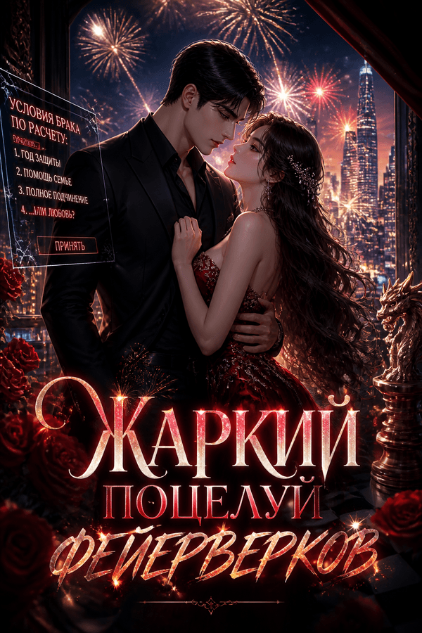 Жаркий поцелуй фейерверков
