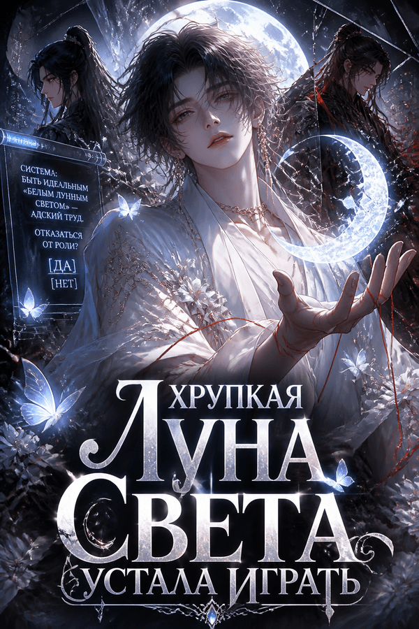 Хрупкая луна света устала играть
