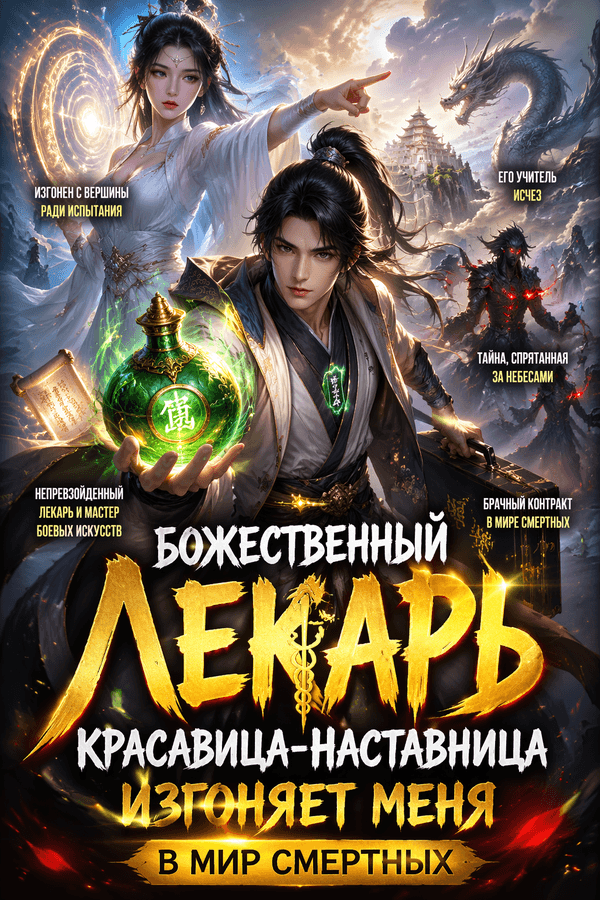 Божественный Лекарь: Красавица-наставница Изгоняет Меня в Мир Смертных
