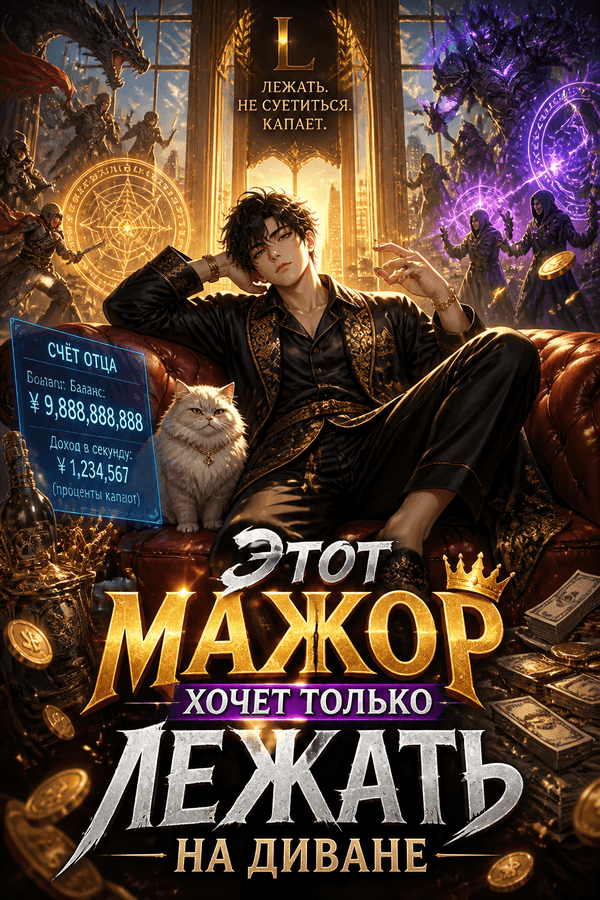 Этот мажор хочет только лежать на диване