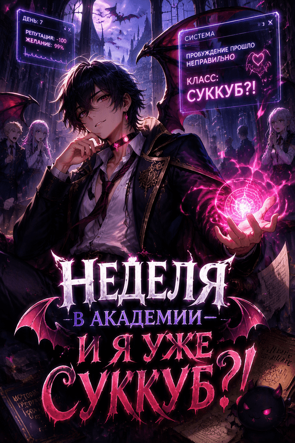 Неделя в академии — и я уже суккуб?!