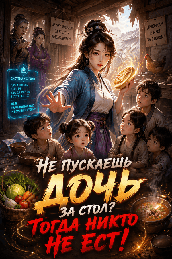 Не пускаешь дочь за стол? Тогда никто не ест!