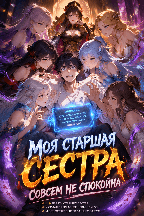 Моя старшая сестра совсем не спокойна