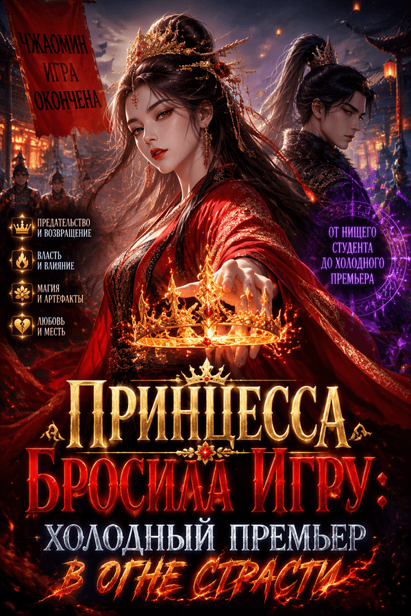Принцесса бросила игру: холодный премьер в огне страсти