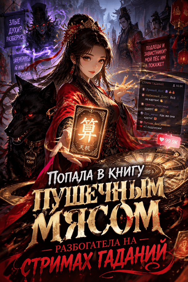 Попала в книгу пушечным мясом — разбогатела на стримах гаданий